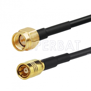 SMA Male to SMB Plug Cable Using RG58 Coax