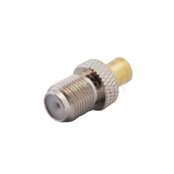 F Jack Female to SMB Plug Male Adapter Straight