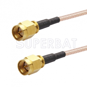 SMA Male to SMA Male Cable Using RG400 Coax