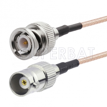 BNC Male to BNC Female Cable Using RG316 Coax