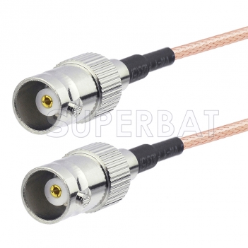 BNC Female to BNC Female Cable Using RG316 Coax