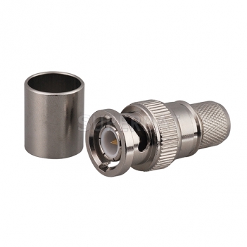 BNC Plug Male Connector Straight Crimp LMR-400