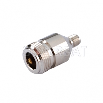 N Jack Female to SMA Jack Female Adapter Straight