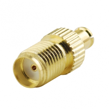 MCX Plug Male to SMA Jack Female Adapter Straight