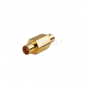 MCX Jack Female to MCX Jack Female Adapter Straight