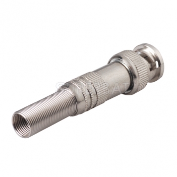 BNC Plug Male Connector Straight Crimp RG59