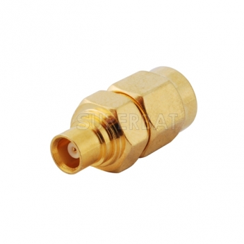 MCX Jack Female to RP SMA Plug Female Adapter Straight