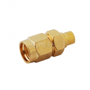 MCX Jack Female to RP SMA Plug Female Adapter Straight