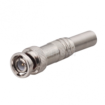 BNC Plug Male Connector Straight Crimp RG59