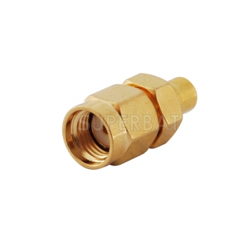 MCX Jack Female to RP SMA Plug Female Adapter Straight