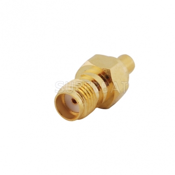 MMCX Jack Female to SMA Jack Female Adapter Straight