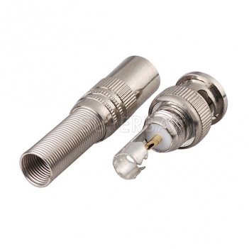 BNC Plug Male Connector Straight Crimp RG59