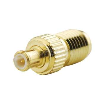 MCX Plug Male to SMA Jack Female Adapter Straight