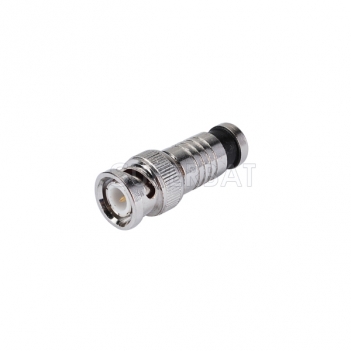 BNC Plug Male Connector Straight Crimp LMR-240