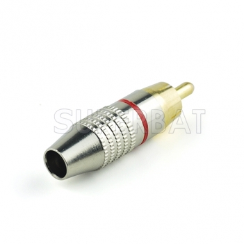 Custom RF Cable Assembly RCA Plug Straight pigtail cable Using LMR-195 RG58 RG142 RG400 Coax