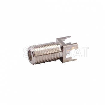 F Jack Female Connector Straight Solder