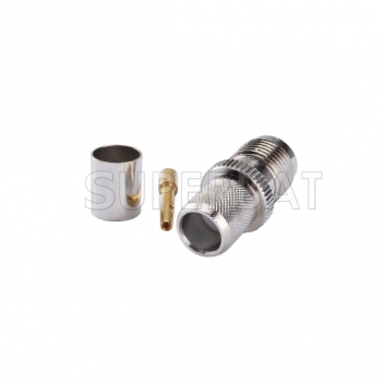 TNC Jack Female Connector Straight Crimp LMR-400