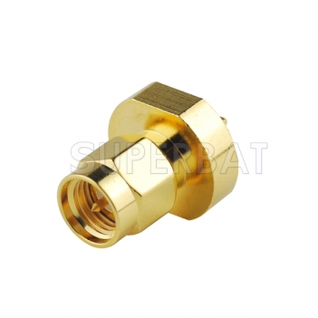 SMA Plug Male Vertical PCB Connector