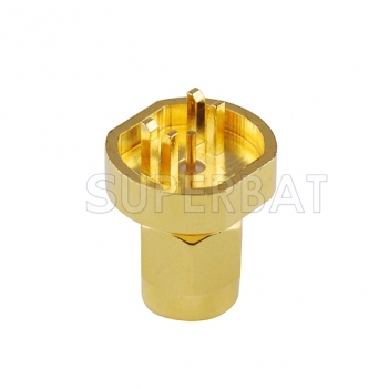 SMA Plug Male Vertical PCB Connector