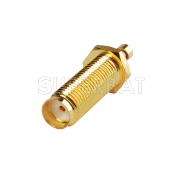 Superbat 50 Ohm SMA female Connector with 17mm long thread for 1.13mm cable