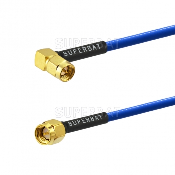 Superbat Semi Rigid Cable 0.141 Diameter with SMA Male Connectors