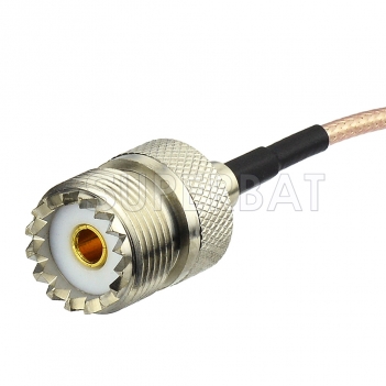 RF coaxial coax BNC Male to UHF Female SO239 Connector Pigtail Jumper RG316 Extension Cable Ham Radio Antenna Adapter Cable Assembly