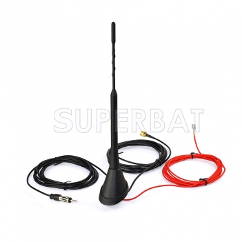 DAB/DAB+car radios aerial Amplified roof mount antenna for AutoDAB