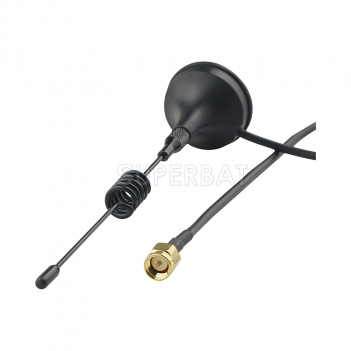 NEW!!Antenna 433Mhz,3dbi SMA Plug with Magnetic base,3m cable for Ham Radio