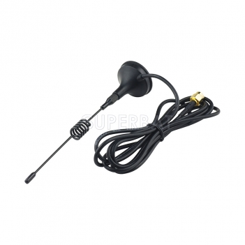 NEW!!Antenna 433Mhz,3dbi SMA Plug with Magnetic base,3m cable for Ham Radio