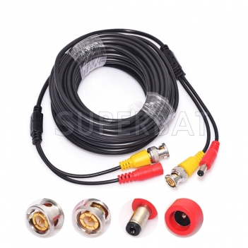 Pre-made All-in-One BNC Video and Power Cable for CCTV Security Camera 10M