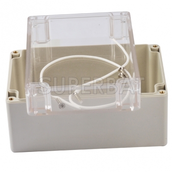 160x110x90 Waterproof Clear Cover Plastic Electronic Project Box Enclosure Case