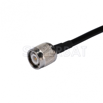 RF cable assembly N female panel mount straight to TNC male straight Patch Lead RG58 for GPS system