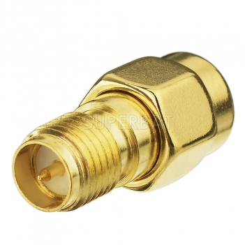 SMA Plug Male to RP SMA Jack Male Adapter Straight