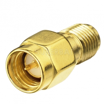 SMA Plug Male to RP SMA Jack Male Adapter Straight