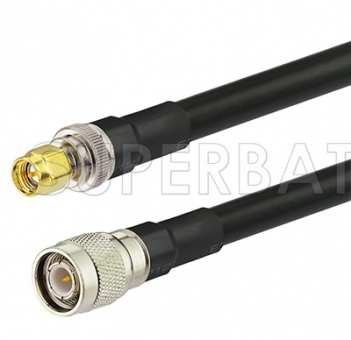 SMA Male to TNC Male Cable Using KSR400 Coax