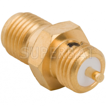 Superbat RF Connector SMA Jack Female Round Post Terminal