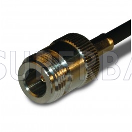 Superbat N Type Jack Female 50 Ohm Crimp Connector For KSR-400 RG-214 Coaxial Cable