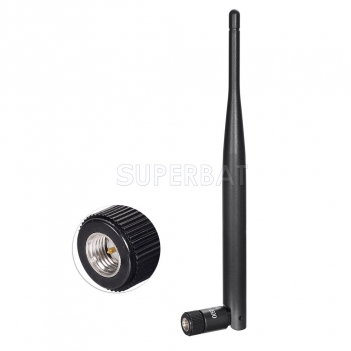 Superbat SMA Male 2500-2600MHZ 5 DBi Fold 5G Antenna for 5G Router