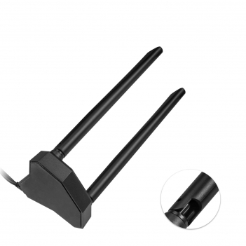 Eightwood Dual Band WiFi Antenna 2.4GHz 5GHz RP-SMA WiFi Antenna for PCI PCIe WiFi Wireless Network Router