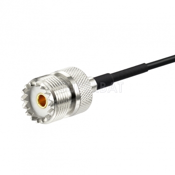 SMA Straight Plug to UHF Straight Jack RG174 50cm