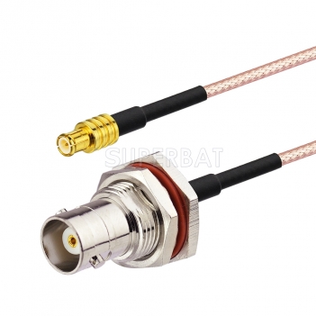 Straight MCX male to BNC female pigtail cable for RTL-SDR dongles, Newsky TV28T