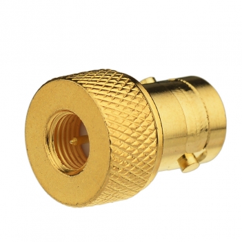 Goldplated BNC Jack Female to SMA Plug Male Adapter Straight