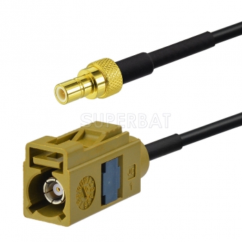 For XM Sirius Coax Satellite Radio Antenna Adapter cable Fakra SMB Jack to SMB male connector RG174 Cable