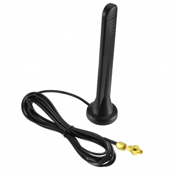 4G LTE Antenna Aerial 5dBi SMA TS9 External Omni-directional Network Antenna with Magnetic Base for 4G LTE Router CPE Broadband Wireless Router Gateway Modem MiFi Hotspot Router USB Modem