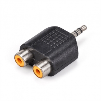3.5-RCA RF Adapter 3.5mm male to RCA Jack/Jack adapter