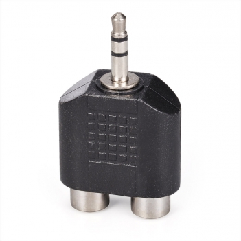 3.5-RCA RF Adapter 3.5mm male to RCA Jack/Jack adapter