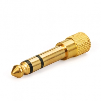 RF Adapter Metal 3.5MM Jack to 6.5MM male