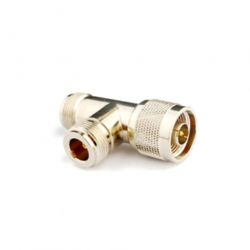 2 N Jack Female to N Plug Male Adapter T-Shape