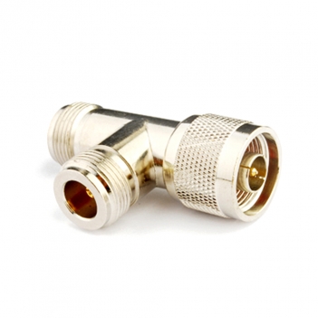 2 N Jack Female to N Plug Male Adapter T-Shape