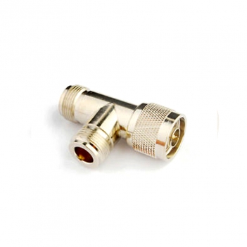 2 N Jack Female to N Plug Male Adapter T-Shape